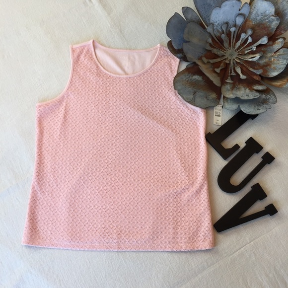 Talbots NEW Textured Pink - Picture 3 of 7